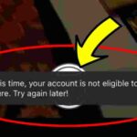 Instagram live at This Time Your Account Is Not Eligible